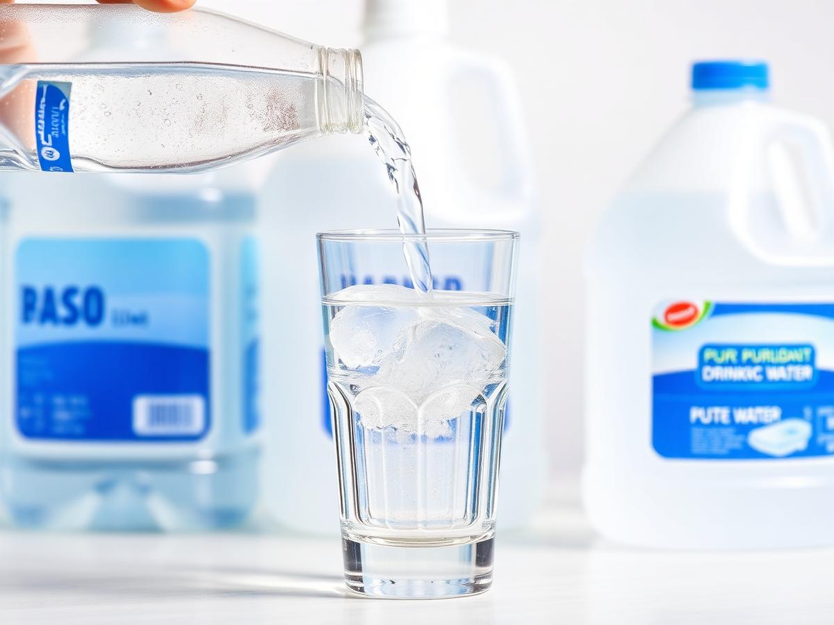 Agua apta para consumo humano